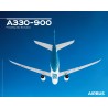 Poster A330-900 vue en vol