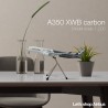 A350 XWB carbon livery 1:200 model