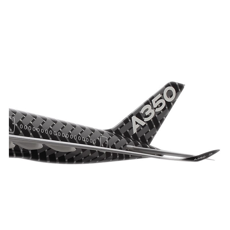 A350 Xwb model 1:100 carbon livery
