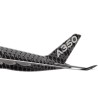 A350 Xwb model 1:100 carbon livery