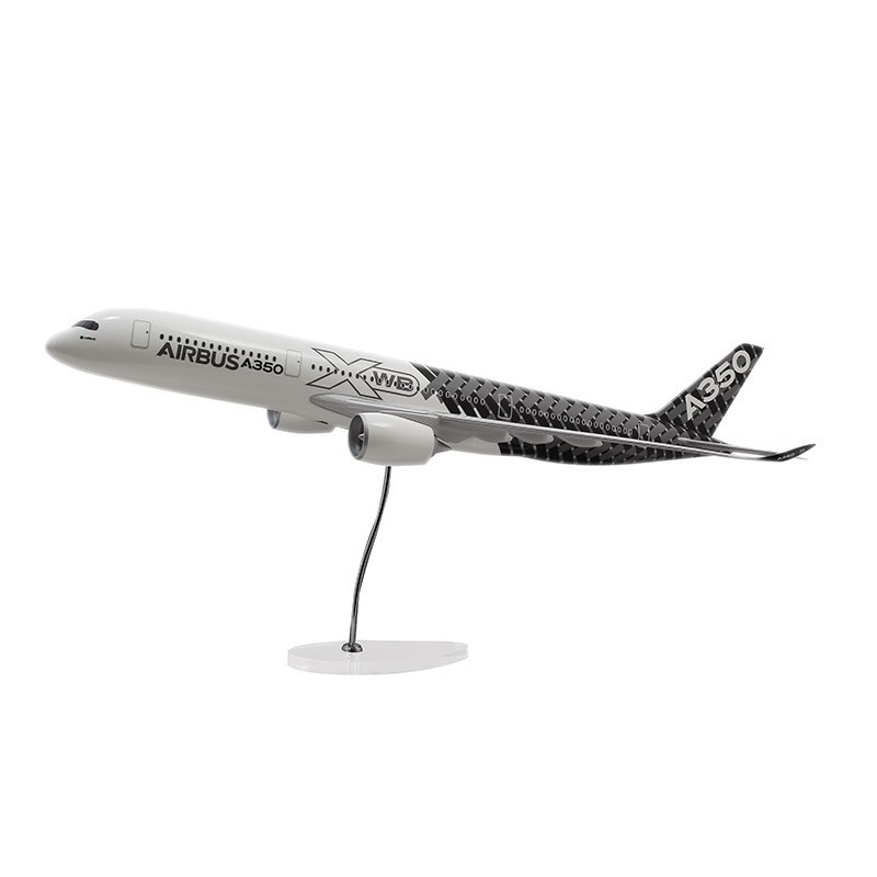 A350 Xwb model 1:100 carbon livery