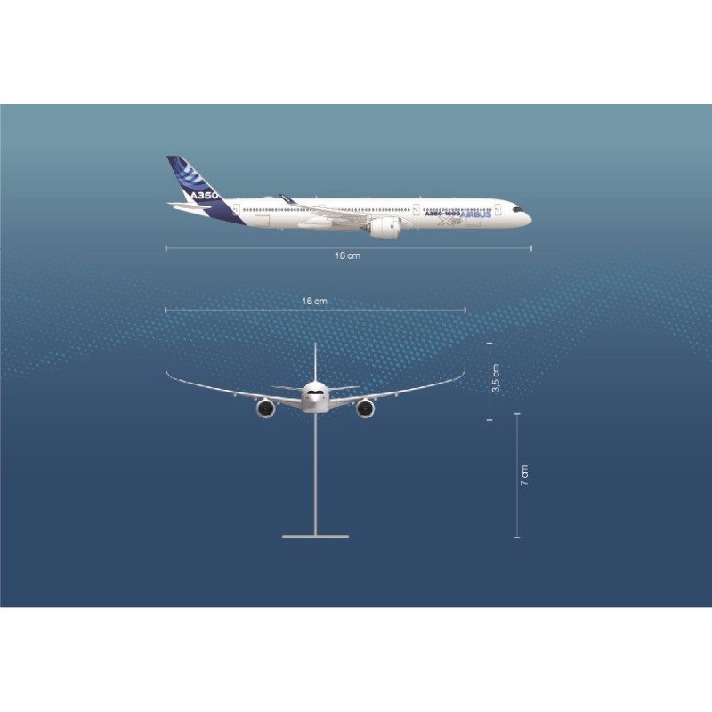 Maquette A350-1000 échelle 1:400