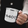 A400m mug metal émaillé