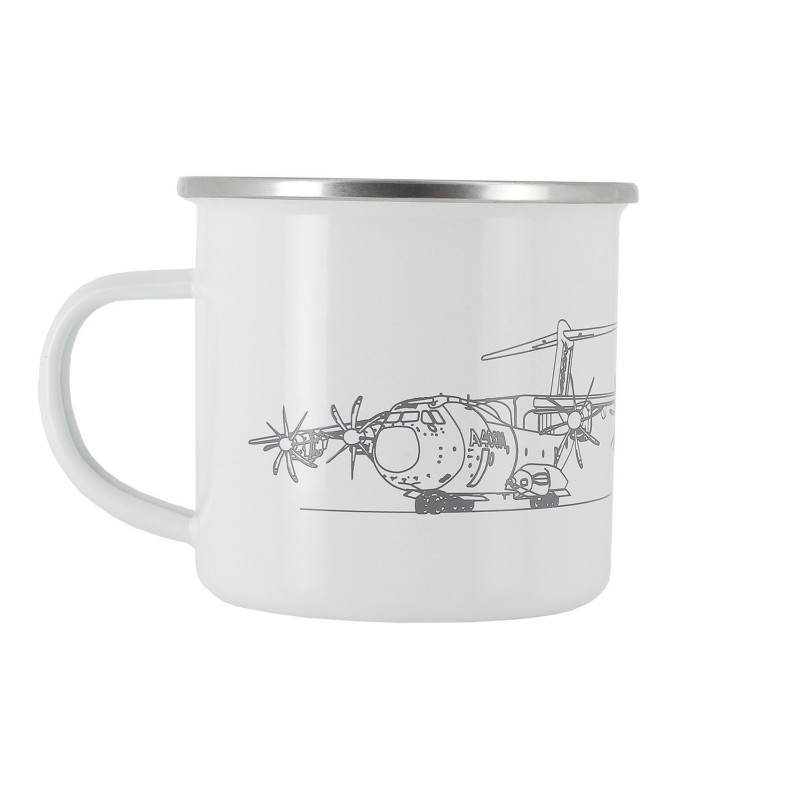 A400m mug metal émaillé