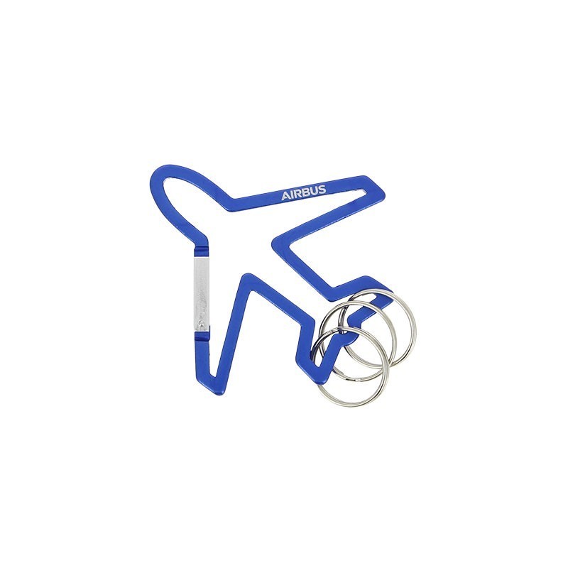 Aircraft shape carabiner