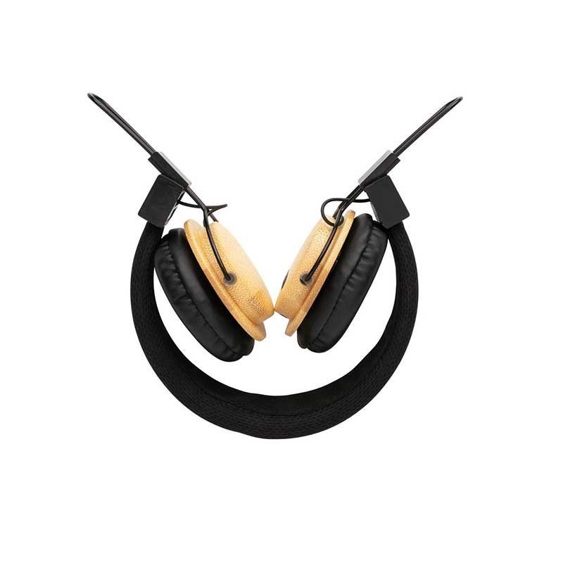 Casque Audio sans fil en bambou