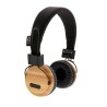 Casque Audio sans fil en bambou