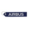 Porte clés bleu Airbus "We make it fly"