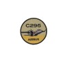 C295 embroidered badge with velcro.