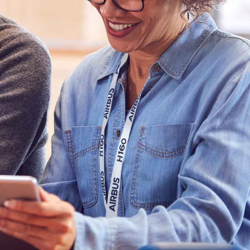 H160 wide badge holder