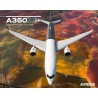 Poster A350XWB vue de face