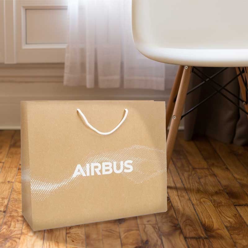 Sac en papier VIP recyclé 50 x 17 x 40 cm