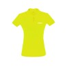 Women yellow polo shirt
